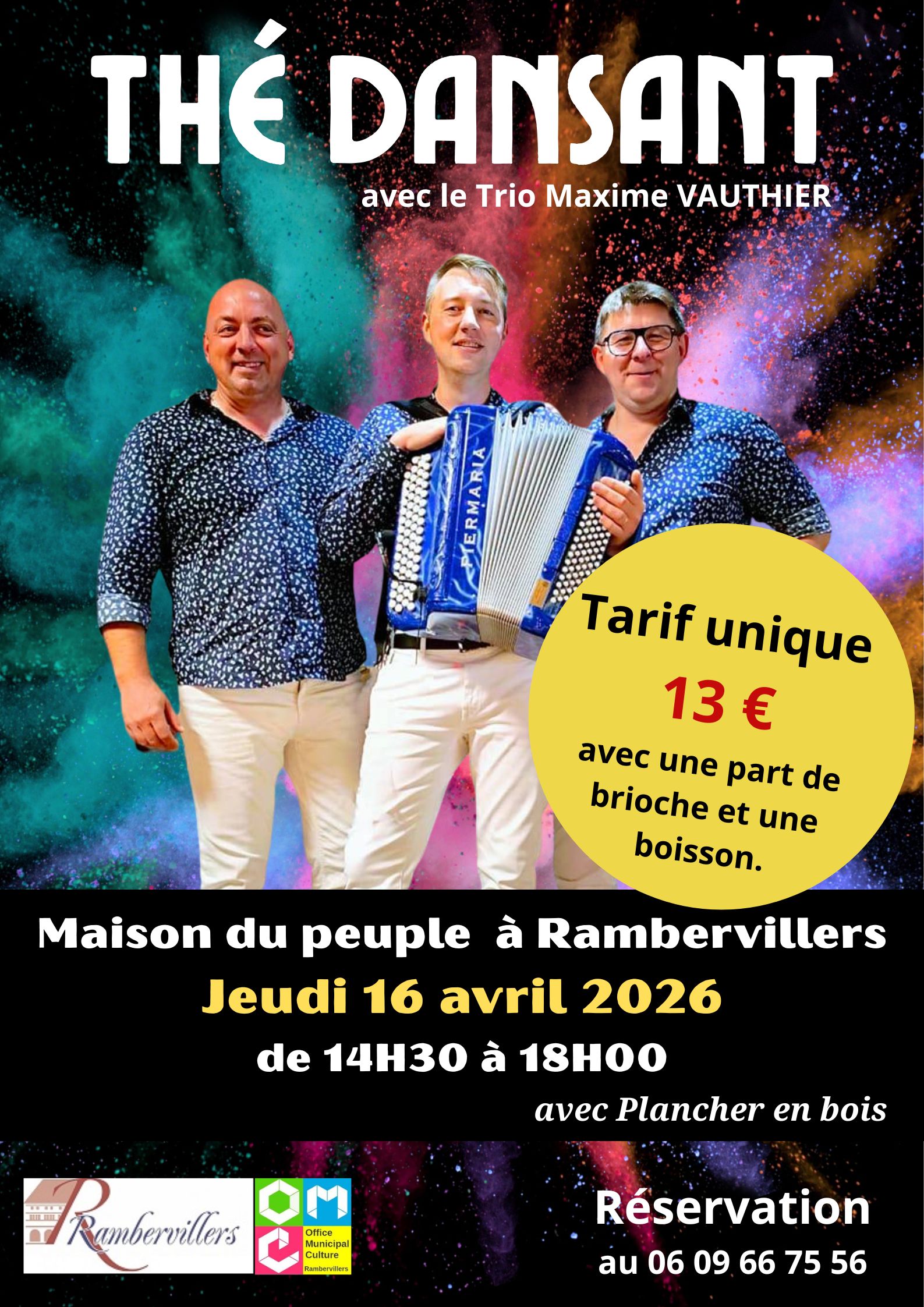 THÉ DANSANT à RAMBERVILLERS